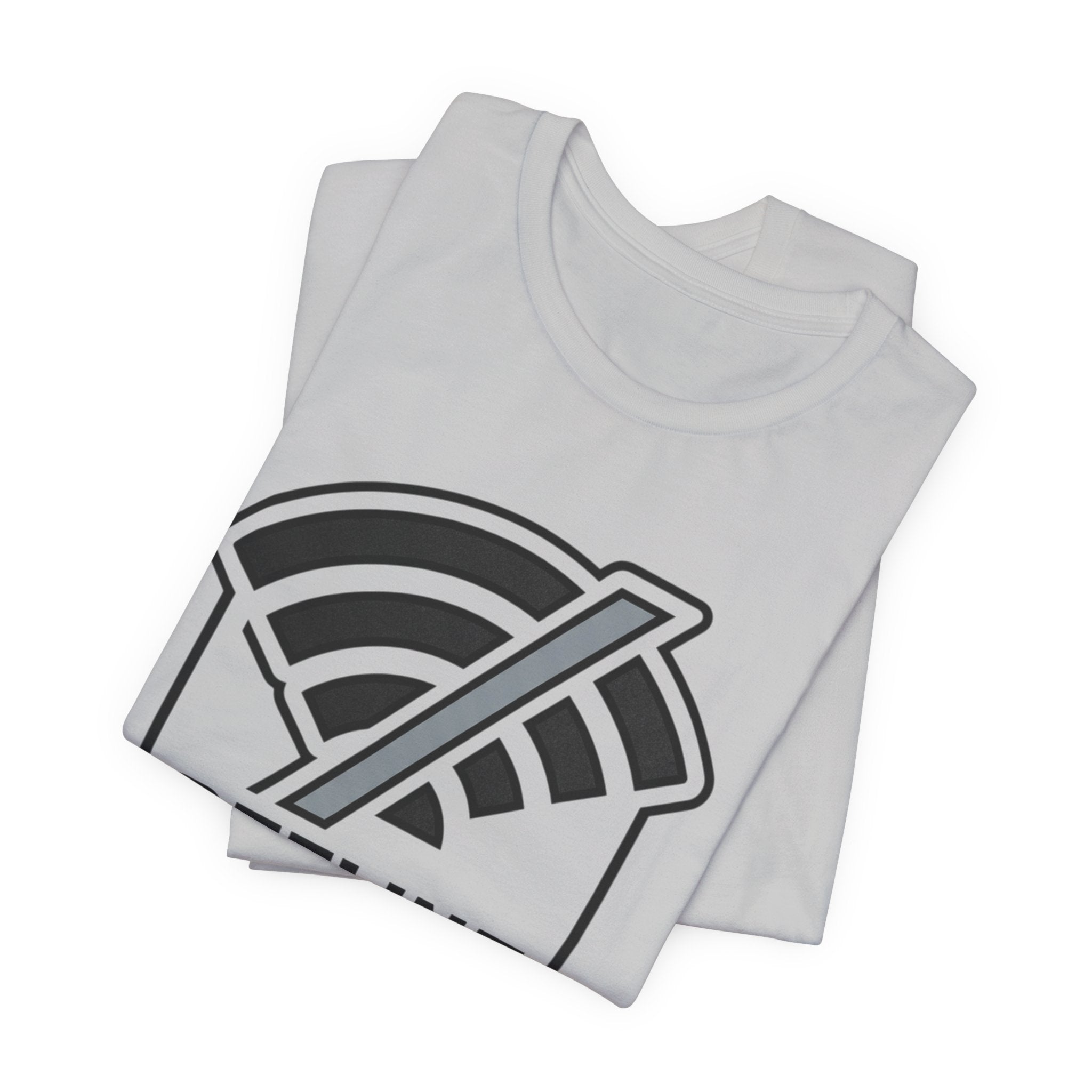 Offline Society Minimal Tee — No Signal