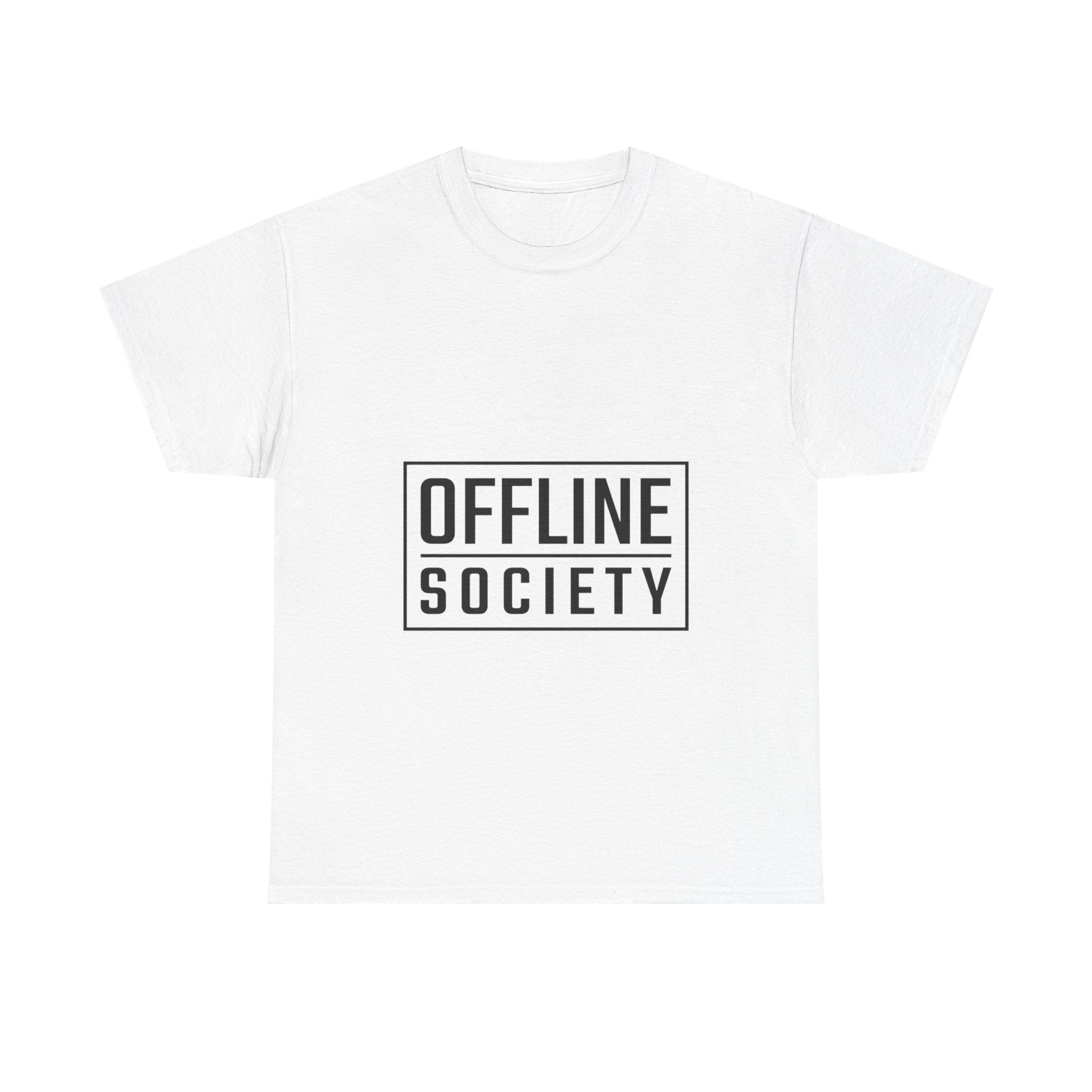 Offline Society Minimal Box Logo Tee