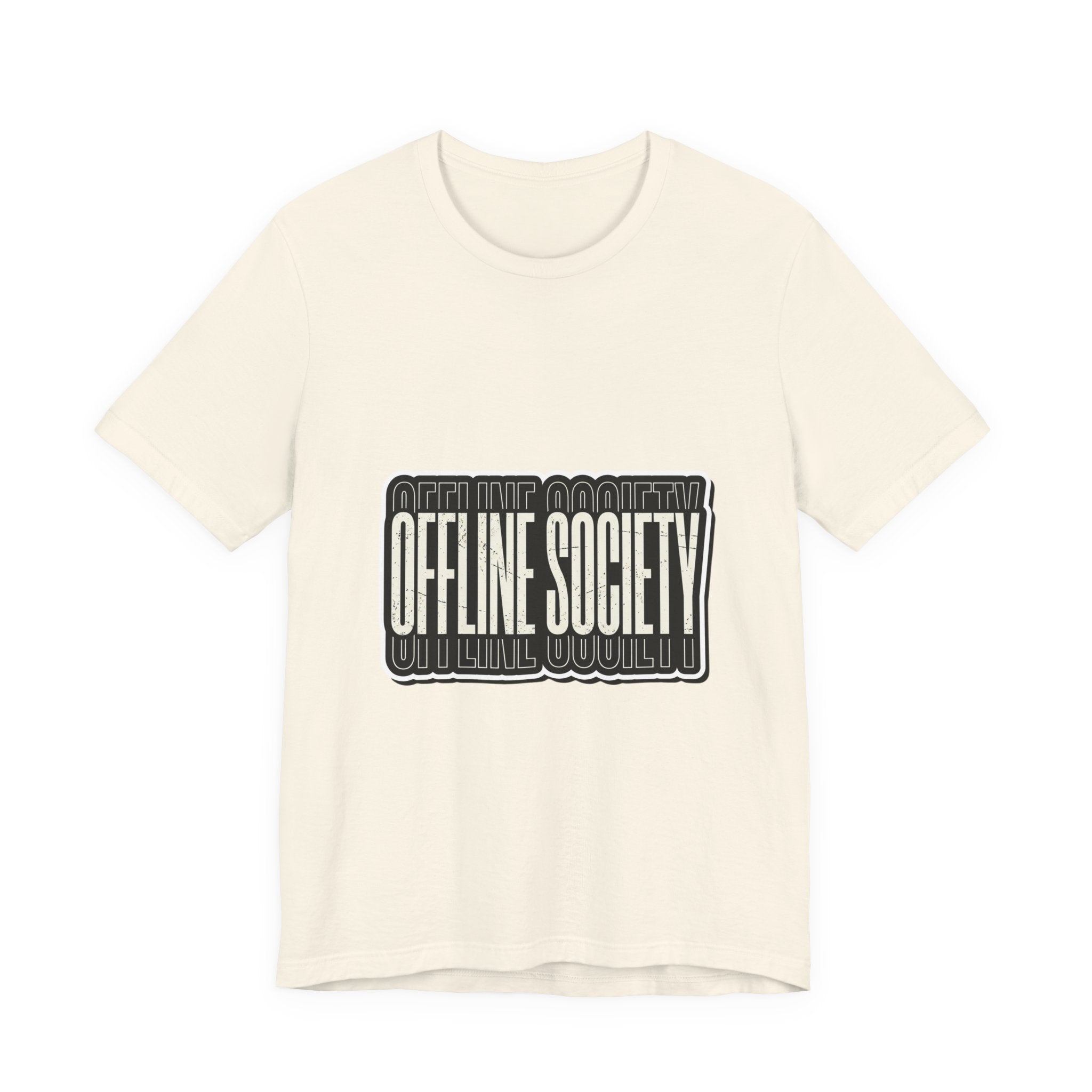 Offline Society Warp Logo Tee