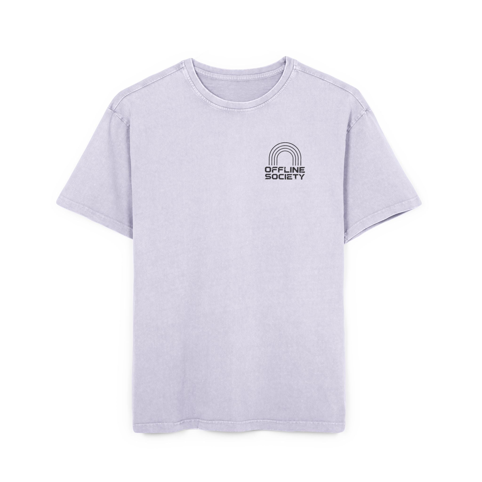 Offline Society Acid Wash Oversized Tee – Disconnect To Reconnect