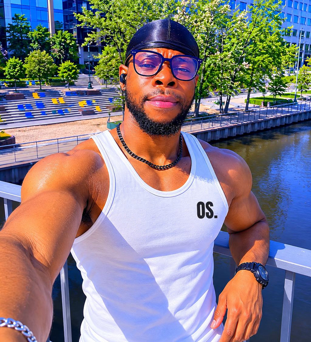 OFFLINE SOCIETY Performance Tank Top | Minimal Streetwear Gym Vest